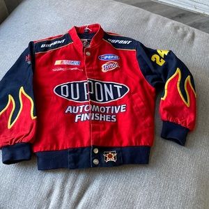 DuPont NASCAR Racing jacket boys M Jeff Gordon #24